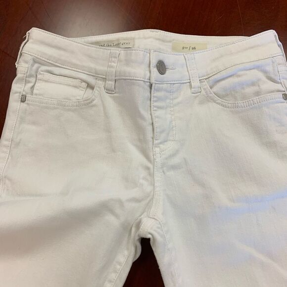 Pilcro and the Letterpress White Ankle Tie Jeans - Picture 3 of 6